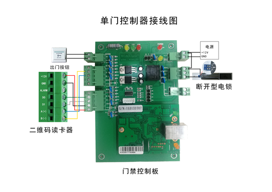 單門控制器實物接線圖.png